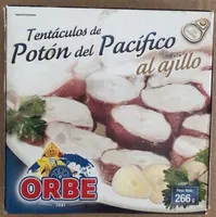 Tentáculos de potón del Pacífico