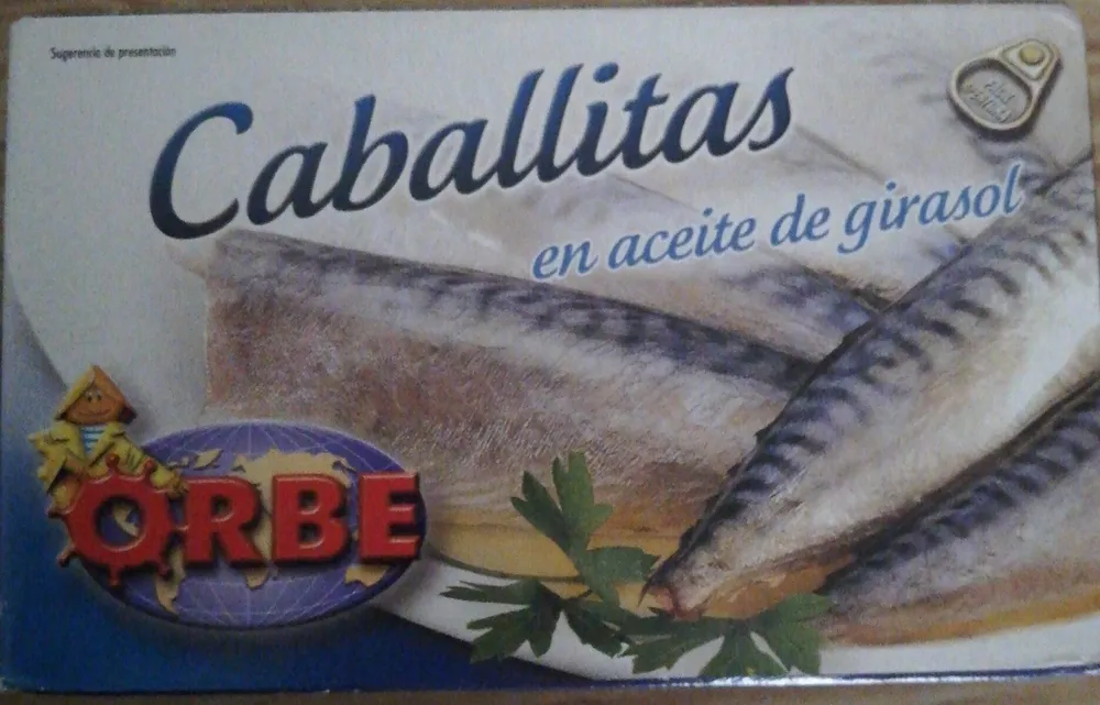 Caballitas en aceite de girasol