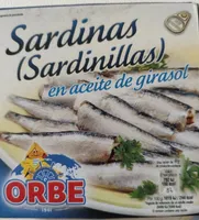 Sardinas en aceite de girasol