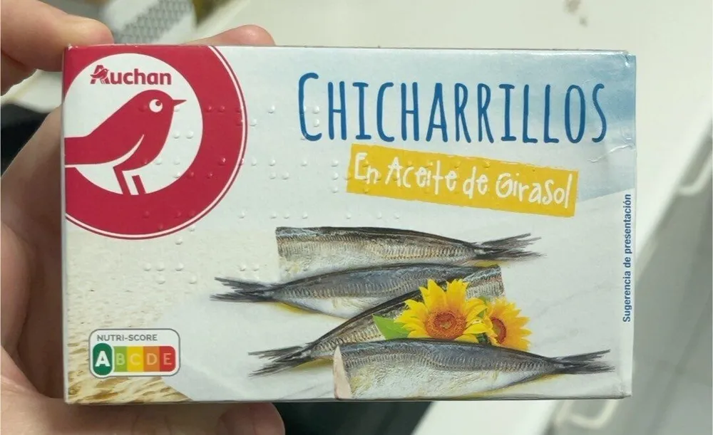 Chicharrillos en aceite de girasol