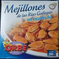 Mejillones escabeche Orbe