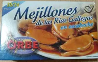Mejillones de las rías gallegas en escabeche