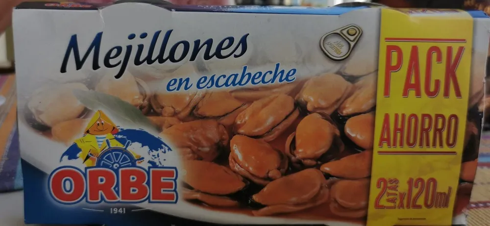 Mejillones en escabeche