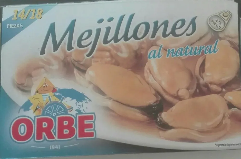 Mejillones al natural