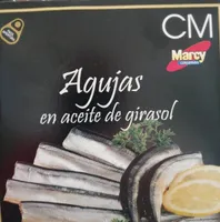 Agujas en aceite de girasol