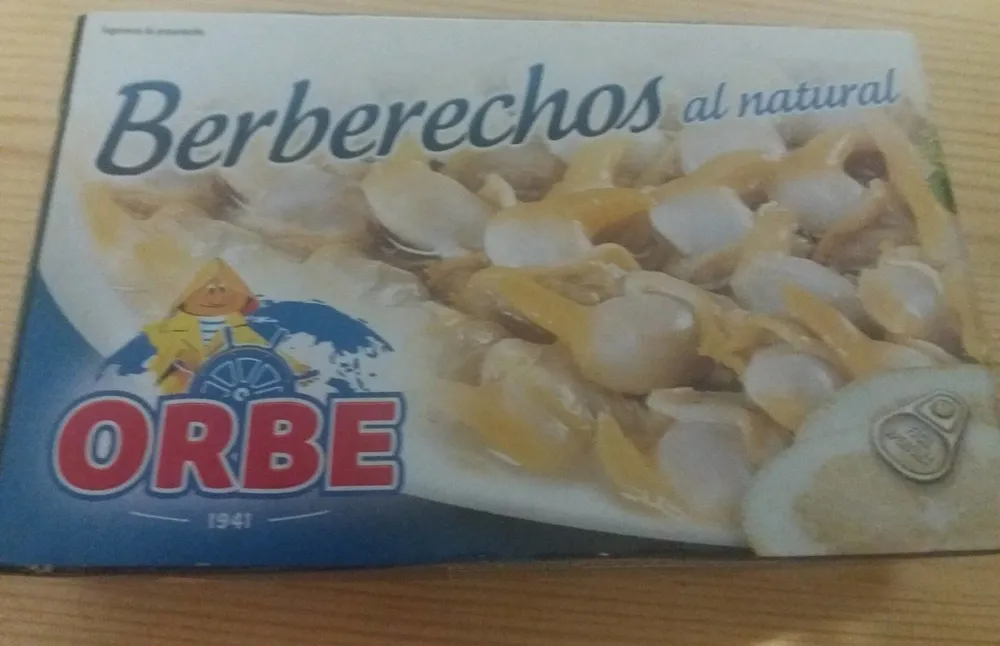 berberechos al natural
