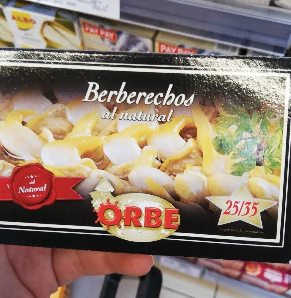 Berberechos al natural 25/35