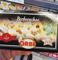 Berberechos al natural 25/35