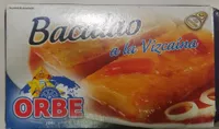 Bacalao Orbe Vizcaina 115 Grs