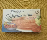 Filetes de caballa del Sur en tomate