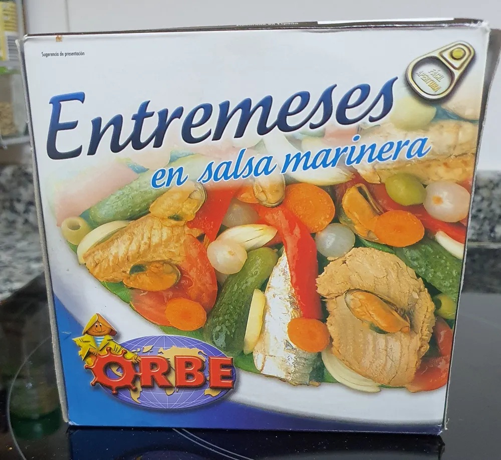 Entremeses en salsa marinera