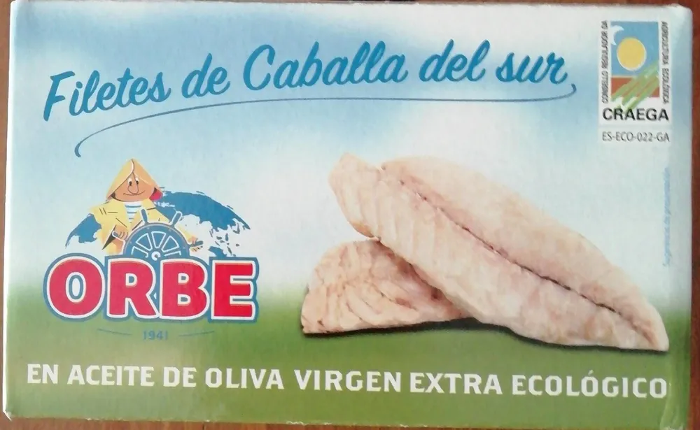Filetes de caballa del sur