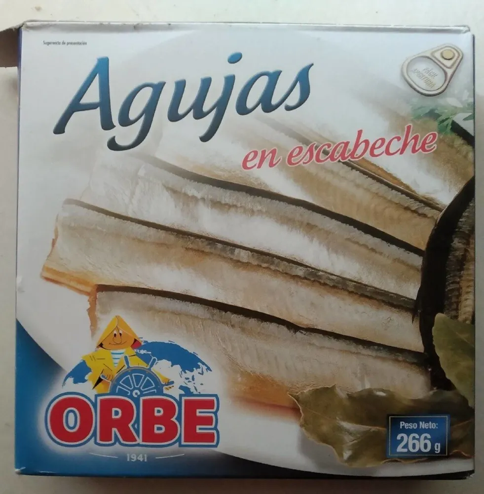 Agujas en escabeche