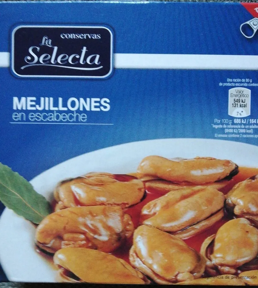 Mejillones en escabeche