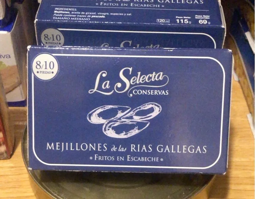 Mejillones de las rias gallegas