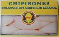 Chipirones rellenos en aceite de girasol