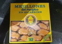 Mejillones del Pacífico en escabeche