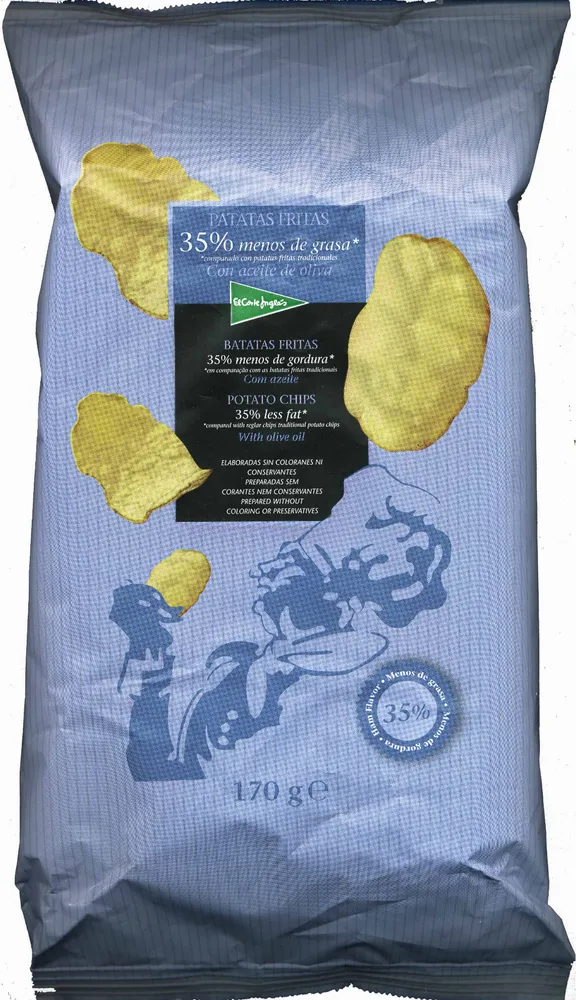 Patatas fritas 35% menos de grasa
