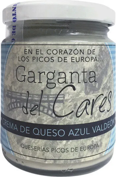 Crema de queso azul para untar tarro