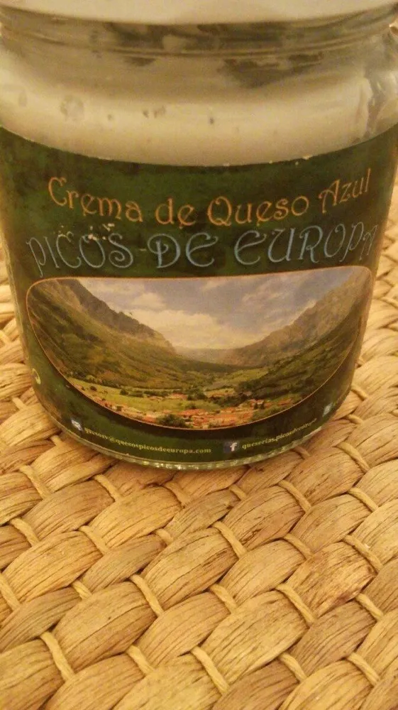 Crema de queso azul