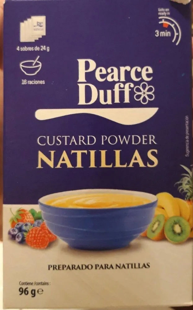 Natillas en polvo