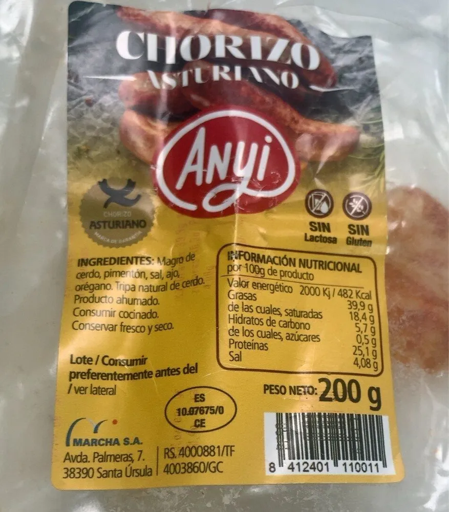 Chorizo Asturiano