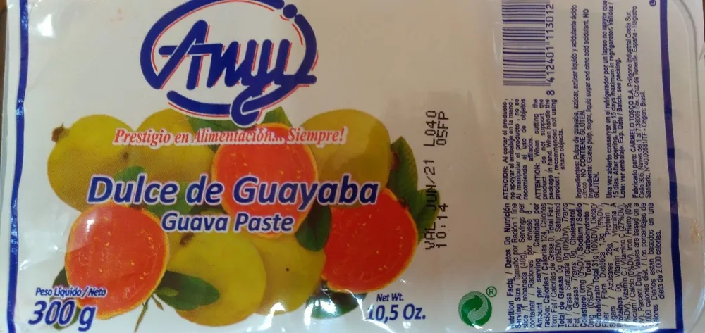 Dulce de guayaba