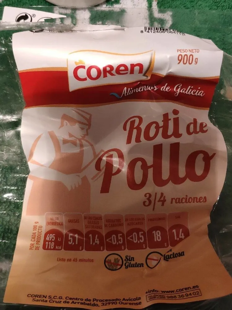 Rotí de pollo