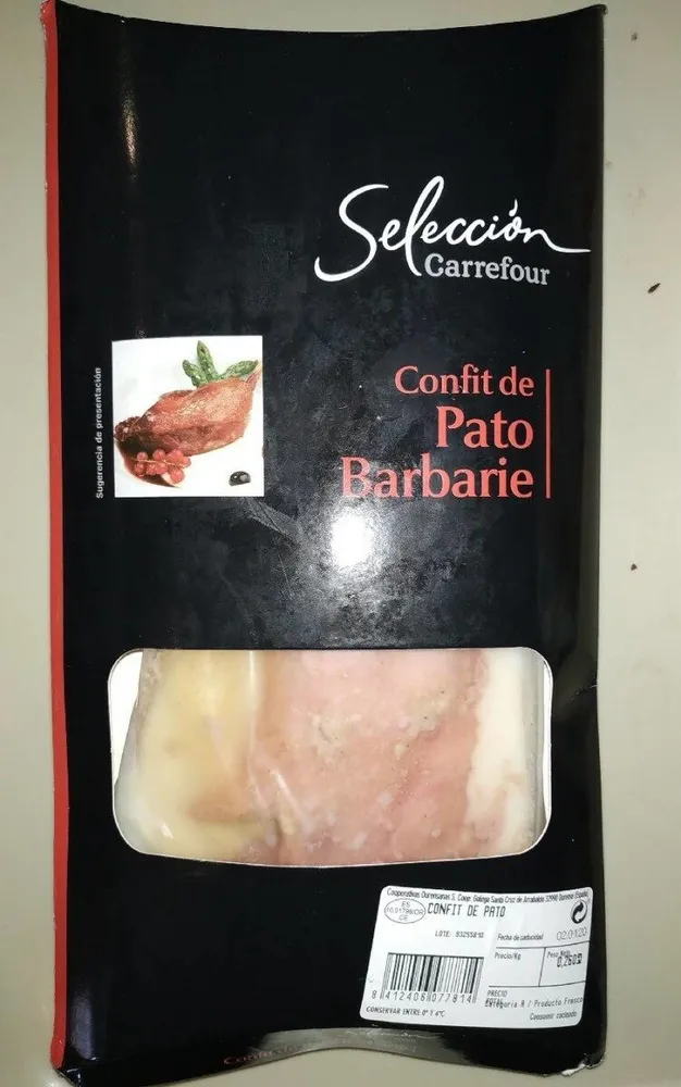 Confit pato barbarie