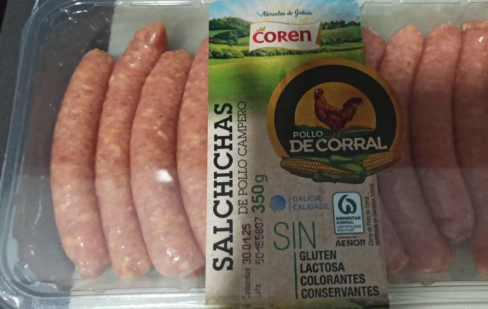 Salchichas De Pollo Campero
