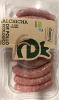 Salchichas de pollo