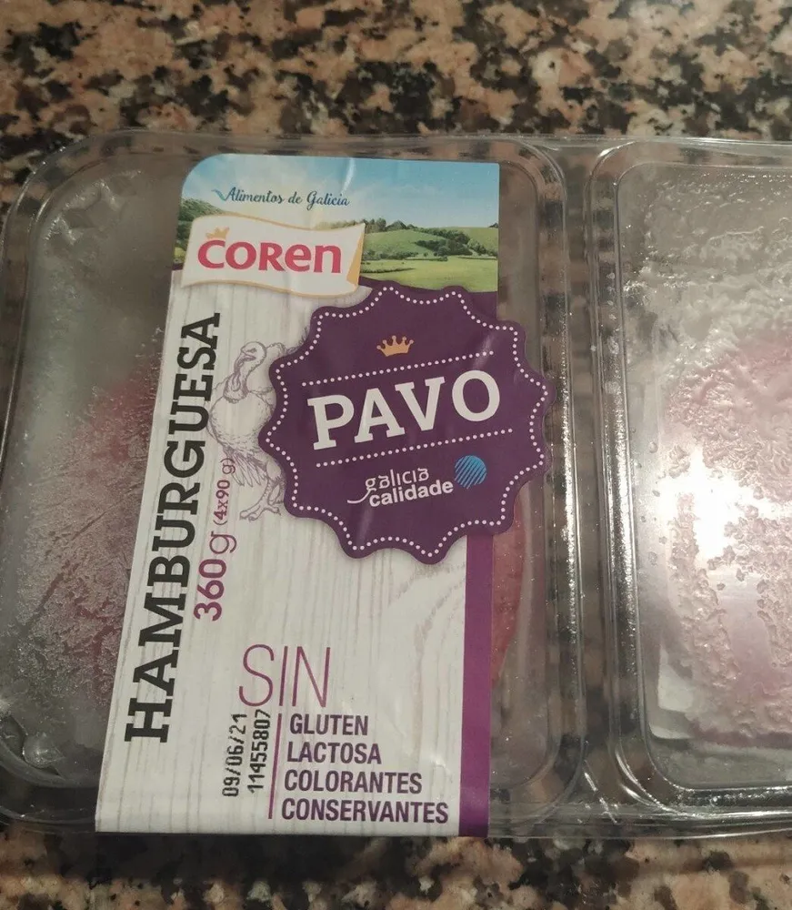 Hamburguesa Pavo