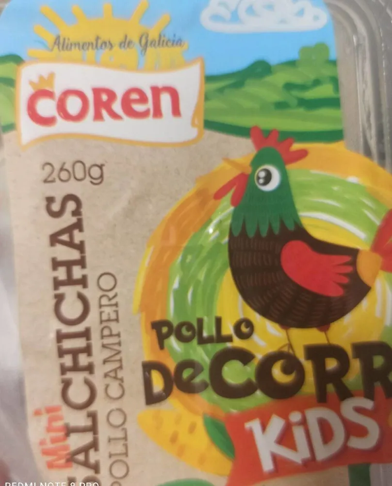Pollo de corral kids