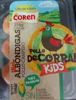 Mini albondigas pollo canpero