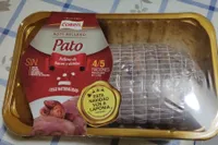 Pato relleno bacon y dátiles