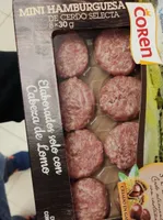 Minihamburguesa de cerdo selecta