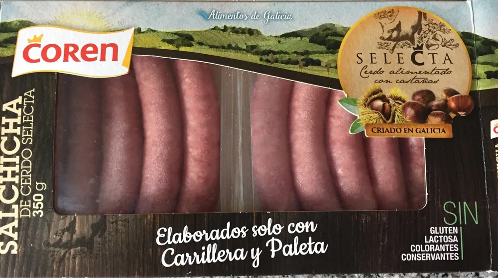 Salchicha de cerdo Selecta