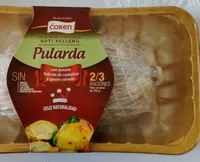 Pularda con Jamon Castañas y Queso Curado