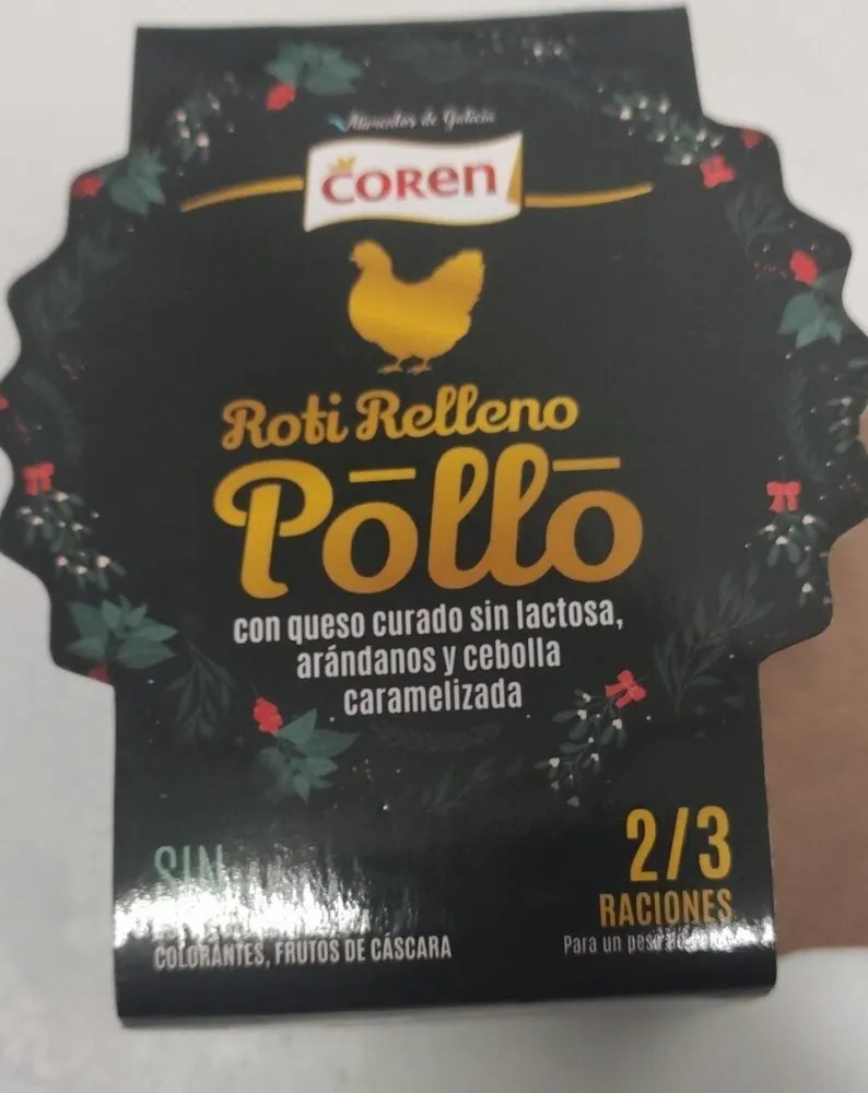 Roti relleno Pollo