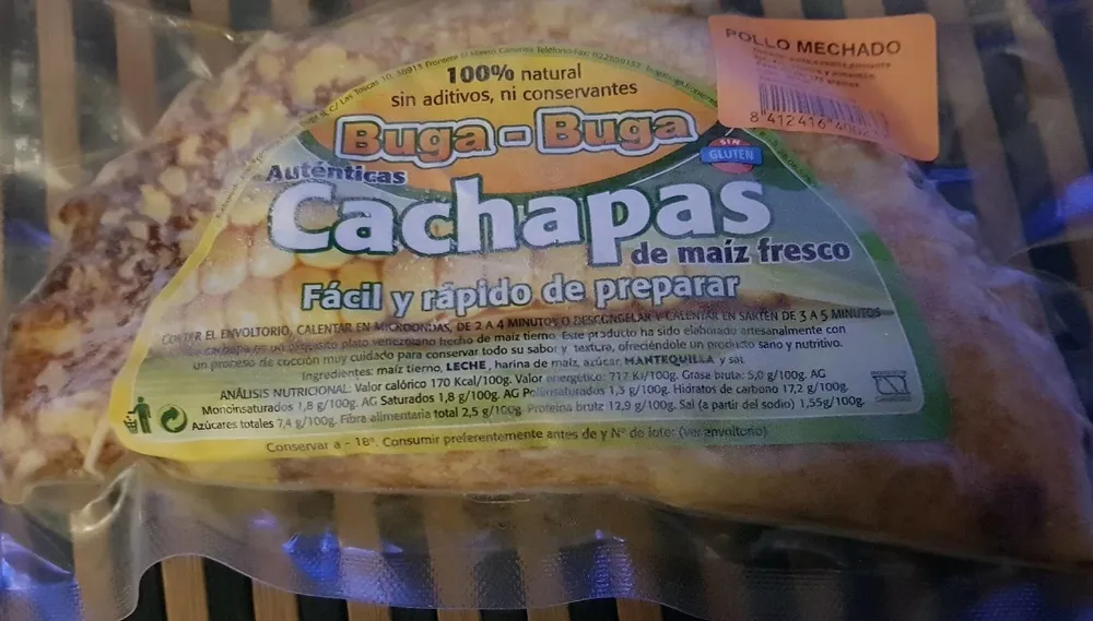 Cachapas de maíz fresco