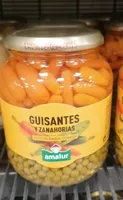 Guisantes y zanahorias
