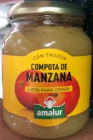 Compota manzana