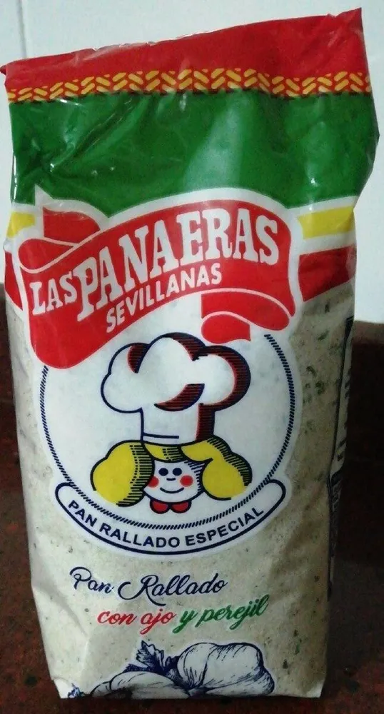 Pan rallado con ajo y perejil