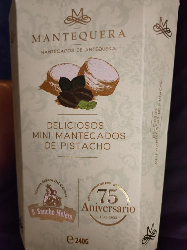 Deliciosos Mini Mantecados de Pistacho