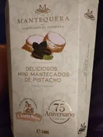Deliciosos Mini Mantecados de Pistacho