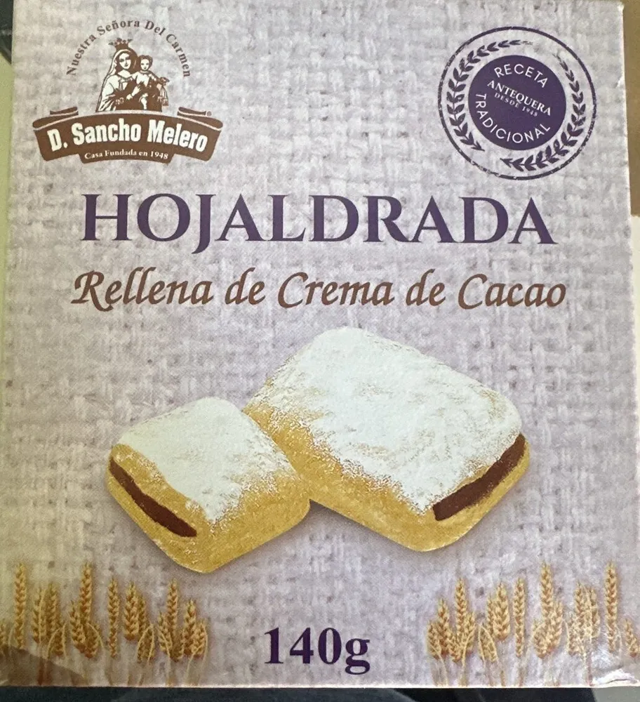 Hojaldrada Rellena De Cacao