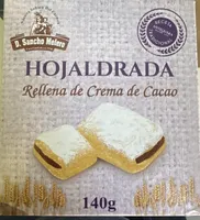 Hojaldrada Rellena De Cacao