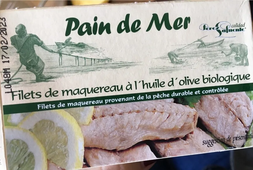 Makrele Fish FILETS HUILE OLIVE