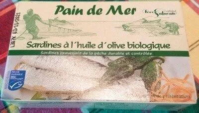 Sardines à l'Huile d'Olive Biologique