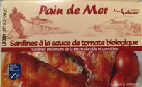 Sardines a la sauce de tomate biologique